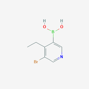 (5-Bromo-4-ethylpyridin-3-yl)boronic acid