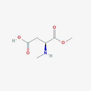 (3S)-4-methoxy-3-(methylamino)-4-oxobutanoic acid