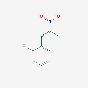 molecular formula C9H8ClNO2 B11750428 1-Chloro-2-(2-nitroprop-1-en-1-yl)benzene 