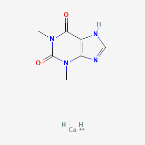 1,3-dimethyl-2,3,6,7-tetrahydro-1H-purine-2,6-dione calcium dihydride