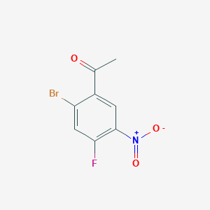 1-(2-Bromo-4-fluoro-5-nitro-phenyl)-ethanone