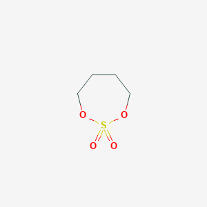 molecular formula C4H8O4S B11750544 1,3,2-Dioxathiepane 2,2-dioxide 