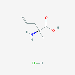 (S)-2-Amino-2-methylpent-4-enoic acid hydrochloride