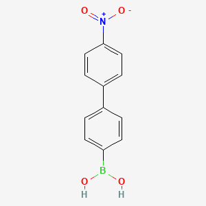 molecular formula C12H10BNO4 B11750591 4'-Nitrobiphenyl-4-boronic acid 