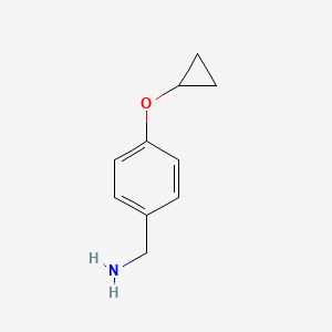 (4-Cyclopropoxyphenyl)methanamine