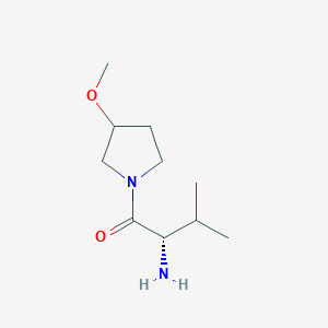 (S)-2-Amino-1-(3-methoxy-pyrrolidin-1-yl)-3-methyl-butan-1-one