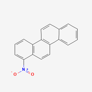 molecular formula C18H11NO2 B11750769 1-Nitrochrysene CAS No. 81316-77-0