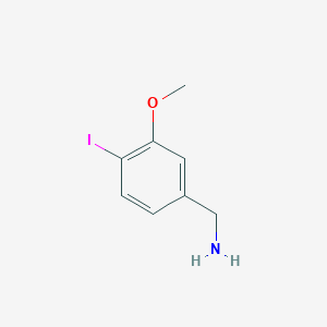 (4-Iodo-3-methoxyphenyl)methanamine