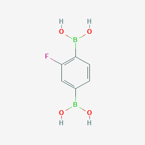 (2-Fluoro-1,4-phenylene)diboronic acid