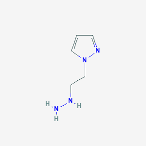 1-(2-hydrazinylethyl)-1H-pyrazole