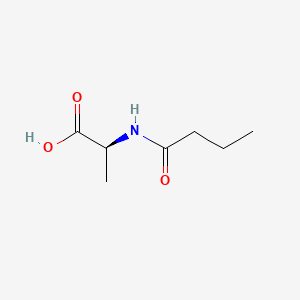 (2S)-2-butanamidopropanoic acid