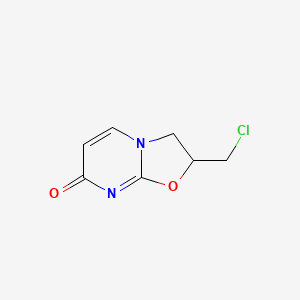 2-(Chloromethyl)-2H-oxazolo[3,2-a]pyrimidin-7(3H)-one