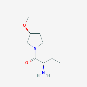 (S)-2-Amino-1-((R)-3-methoxy-pyrrolidin-1-yl)-3-methyl-butan-1-one