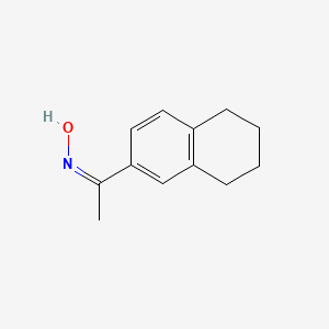 (NZ)-N-[1-(5,6,7,8-tetrahydronaphthalen-2-yl)ethylidene]hydroxylamine