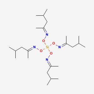 molecular formula C24H48N4O4Si B1175107 Tetrakis(methylisobutylketoximino)silane CAS No. 156145-62-9