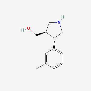 ((3R,4S)-4-M-Tolylpyrrolidin-3-YL)methanol