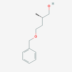 (S)-4-(benzyloxy)-2-methylbutan-1-ol