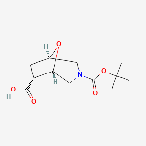 Rel-(1r,5s,6r)-3-(tert-butoxycarbonyl)-8-oxa-3-azabicyclo[3.2.1]octane-6-carboxylic acid