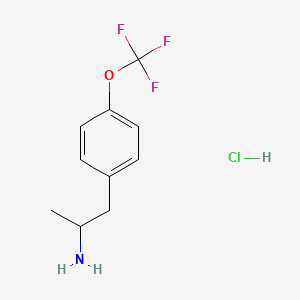 1-[4-(Trifluoromethoxy)phenyl]propan-2-amine hydrochloride