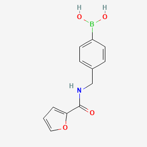 (4-((Furan-2-carboxamido)methyl)phenyl)boronic acid