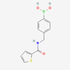 (4-((Thiophene-2-carboxamido)methyl)phenyl)boronic acid