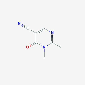 1,2-Dimethyl-6-oxo-1,6-dihydropyrimidine-5-carbonitrile