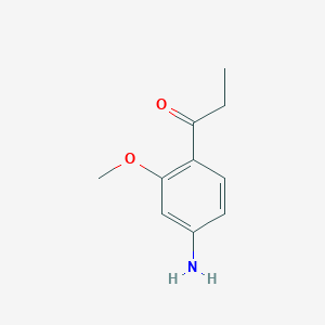 1-(4-Amino-2-methoxyphenyl)propan-1-one