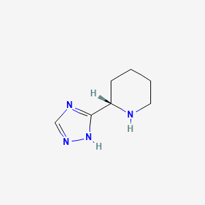 (S)-2-(1H-1,2,4-Triazol-5-yl)piperidine