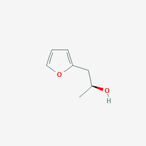 molecular formula C7H10O2 B11751465 (S)-1-(Furan-2-yl)propan-2-ol 