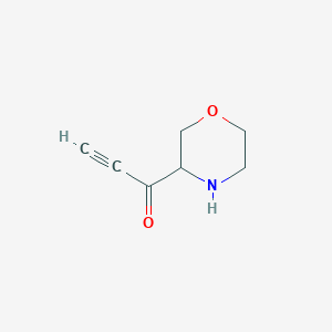 1-(Morpholin-3-yl)prop-2-yn-1-one