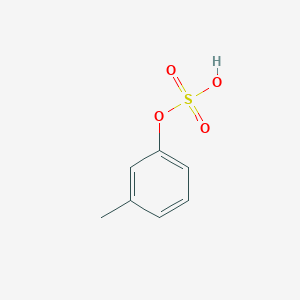 molecular formula C7H8O4S B11751602 3-Methylphenyl hydrogen sulfate CAS No. 3233-57-6