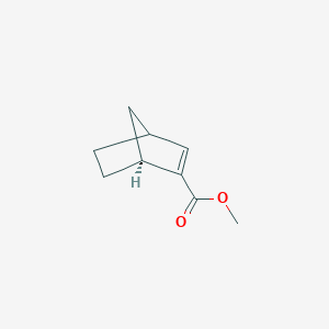 molecular formula C9H12O2 B11751609 Methyl (1S)-bicyclo[2.2.1]hept-2-ene-2-carboxylate 