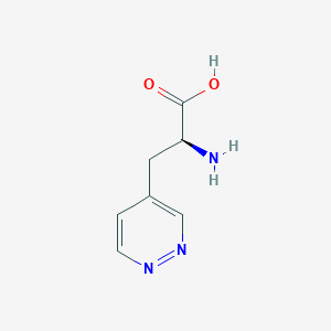 (2S)-2-Amino-3-(pyridazin-4-YL)propanoic acid