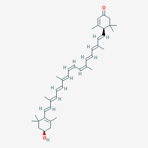 3-cis-Hydroxy-beta,epsilon-caroten-3'-one