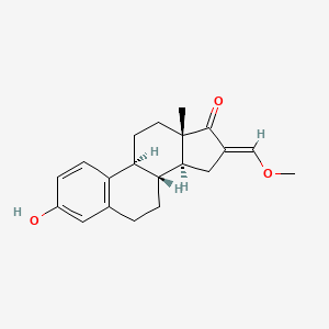 molecular formula C5H3BrFN B1175176 16-Methoxymethylene estrone CAS No. 150585-09-4