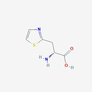 (2R)-2-amino-3-(1,3-thiazol-2-yl)propanoic acid