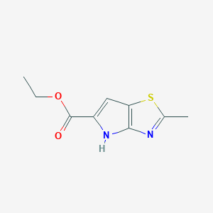 Ethyl 2-methyl-4H-pyrrolo[2,3-d]thiazole-5-carboxylate