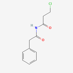 N-(3-chloropropanoyl)-2-phenylacetamide