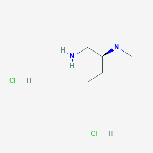 [(1S)-1-(Aminomethyl)propyl]dimethylamine dihydrochloride