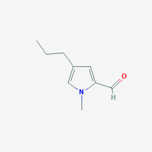 1-Methyl-4-propyl-1H-pyrrole-2-carboxaldehyde