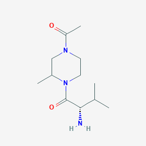 (S)-1-(4-Acetyl-2-methyl-piperazin-1-yl)-2-amino-3-methyl-butan-1-one