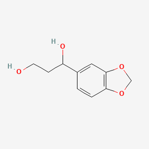 1-(Benzo[d][1,3]dioxol-5-yl)propane-1,3-diol