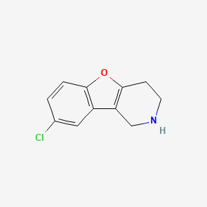 8-Chloro-1,2,3,4-tetrahydrobenzofuro[3,2-c]pyridine