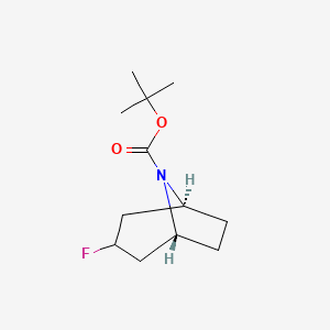 tert-butyl (1R,3R,5S)-3-fluoro-8-azabicyclo[3.2.1]octane-8-carboxylate