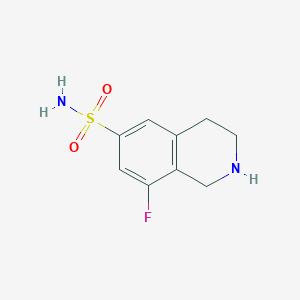 8-Fluoro-1,2,3,4-tetrahydroisoquinoline-6-sulfonamide