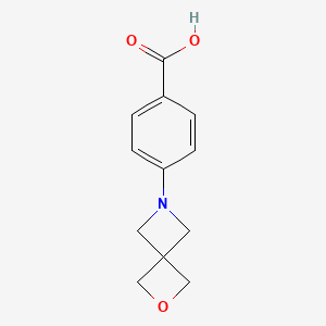 4-(2-Oxa-6-azaspiro[3.3]heptan-6-yl)benzoic acid