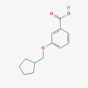 3-(Cyclopentylmethoxy)benzoic acid