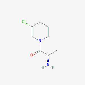 (S)-2-Amino-1-((R)-3-chloro-piperidin-1-yl)-propan-1-one