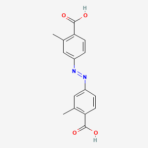 (E)-4,4'-(Diazene-1,2-diyl)bis(2-methylbenzoic acid)