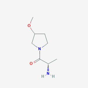 (S)-2-Amino-1-(3-methoxy-pyrrolidin-1-yl)-propan-1-one